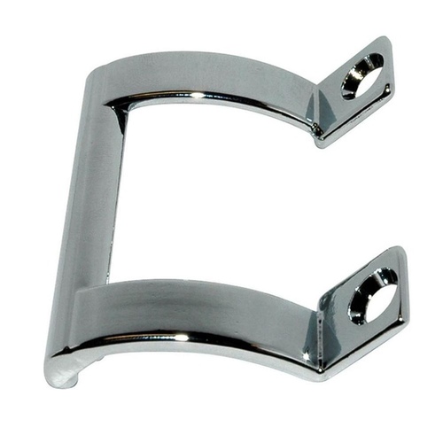 Shower Door Handle 2.75" H X 2" W Chrome Silver Chrome