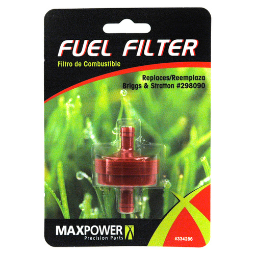 Maxpower 334286 Maxpower Precision Parts 334286 1/4 Briggs & Stratton Fuel Filter