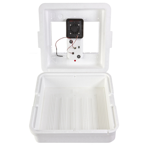 Egg Incubator, 110 V, 41 Large Chicken Eggs Egg, Styrofoam White