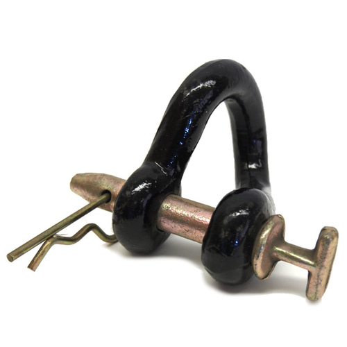DOUBLE HH MFG 24028 Clevis - Twisted 1" x 5" - Black