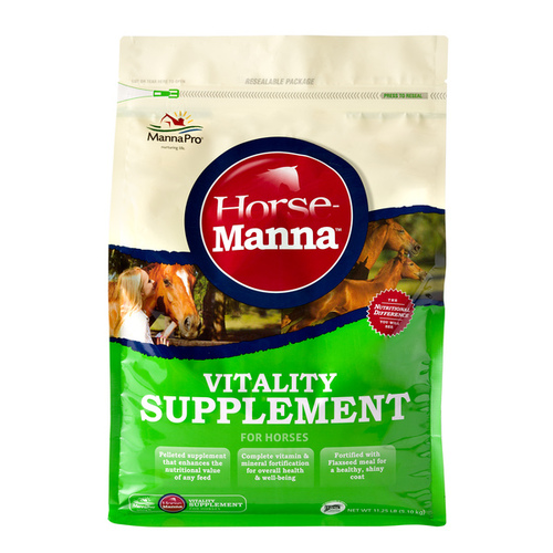 MANNA PRO PRODUCTS LLC 1000076 Vitality Supplement For Horses, 11.25-Lbs.