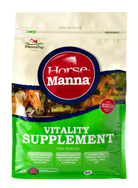 MANNA PRO PRODUCTS LLC 1000076 Vitality Supplement For Horses, 11.25-Lbs.