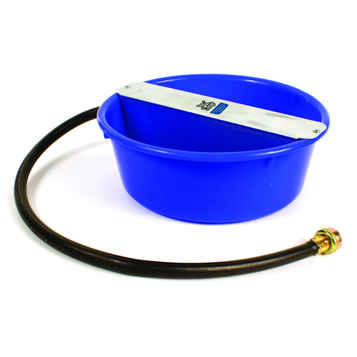 Automatic Pet Waterer Blue Plastic 5 qt For Dog Blue