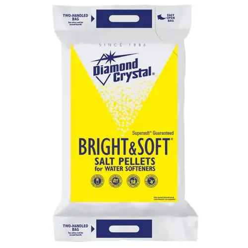 Cargill, Inc 100012424 Diamond Crystal 50 lbs Water Softener Salt Pellets White