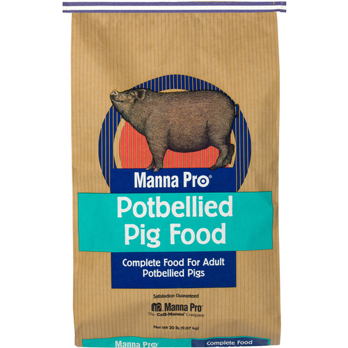 MANNA PRO PRODUCTS LLC 1000644 Manna Pro Pot Bellied Pig Feed 20#