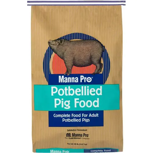MANNA PRO PRODUCTS LLC 1000644 Manna Pro Pot Bellied Pig Feed 20#