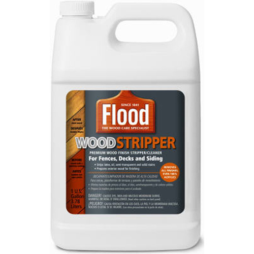 Flood FLD138-01 Flood Wood Stripper Premium Wood Finish Stripper/Cleaner 1 Gallon