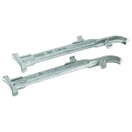 Line Stretcher, 2.36 in W, 6 to 8 in Line, Cast Aluminum Pair