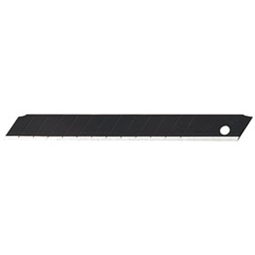 Knife Blade, 9 mm, Carbon Steel, 13-Point Black - pack of 10