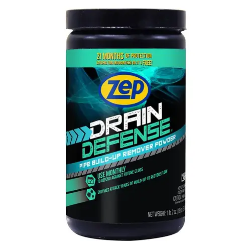 Build-Up Remover Drain Defense Powder 18 oz - pack of 12