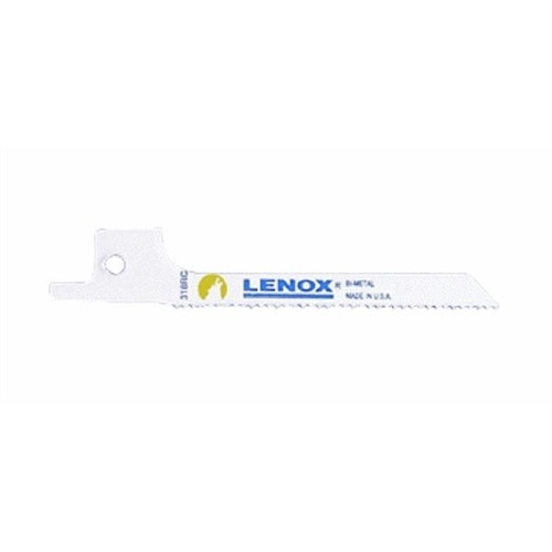 Lenox 21510118R Reciprocating Saw Blade, 3/4 in W, 12 in L, 18 TPI White - pack of 5