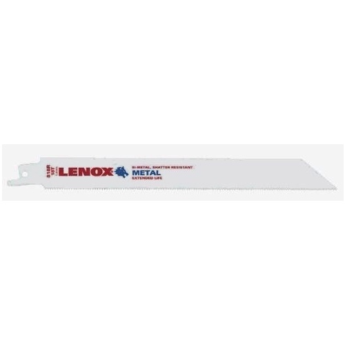 Reciprocating Saw Blade METALWOLF 8" Bi-Metal WAVE EDGE 18 TPI White