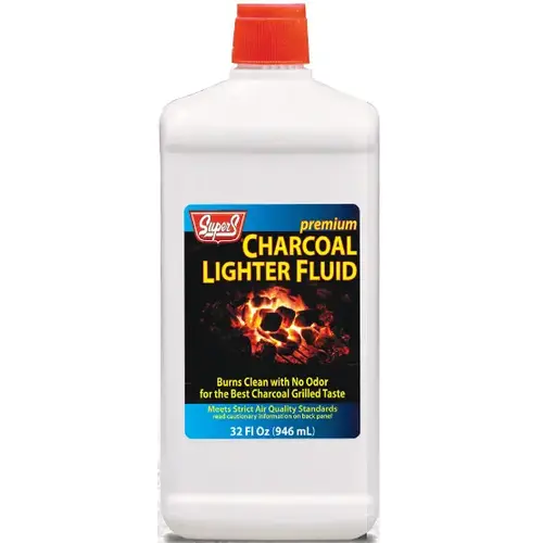 Super S Charcoal Lighter Fluid - 1 Quart - pack of 12