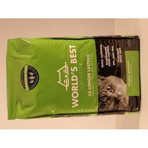 Kent Pet Group 00105 World's Best Unscented Clumping Corn Cat Litter