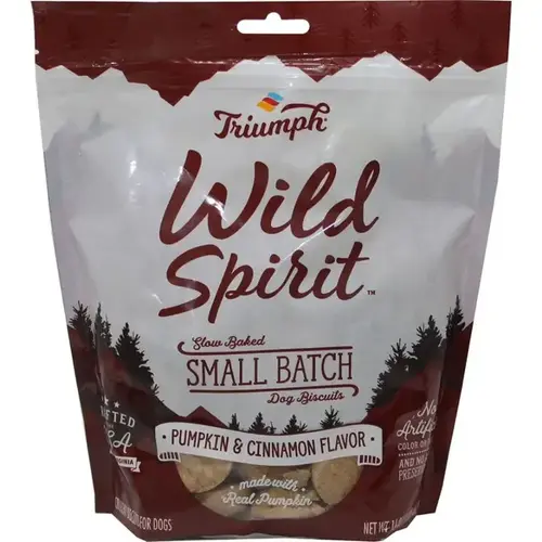 Triumph Wheat Free Biscuits Pumpkin & Cinnamon Flavor 16-oz