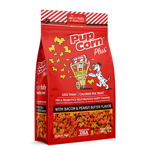 Sunshine Mills 20899 Pup Corn Plus with Bacon & Peanut Butter 27-oz