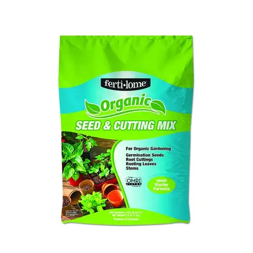 LAMBERT PEAT MOSS INC 09798-XCP12 Fertilome Organic Seed & Cutting Mix - 4 dry quarts - pack of 12