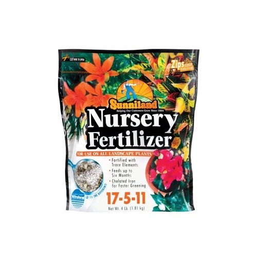 SUNNILAND CORPORATION 125579 Nursery Fertilizer 17-5-11 (4-lbs)