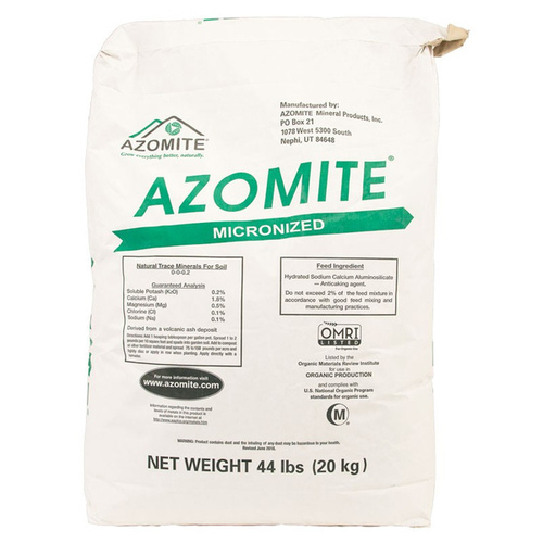 Azomite Micronized Soil Amendment - 44 1lbs