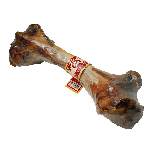 Smokehouse Pet Products 80625 Meaty Mammoth Bone Wrapped