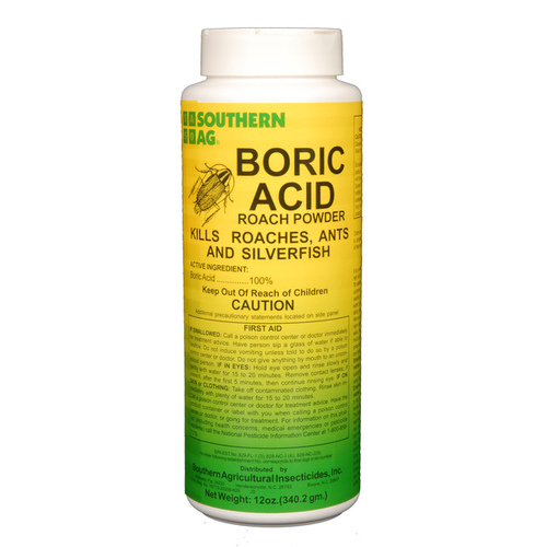 Boric Acid Roach Powder 12-oz