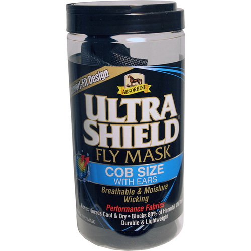 ULTRASHIELD FLY MASK COB WITH EARS