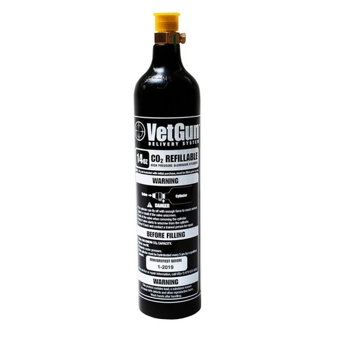 AgriLabs 006-607 Vet Gun 14-oz Refillable CO2 Tank