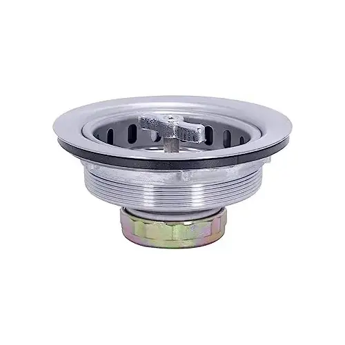 THUMB SCREW BASKET SINK STRAINER ASSEMBLY - 4"