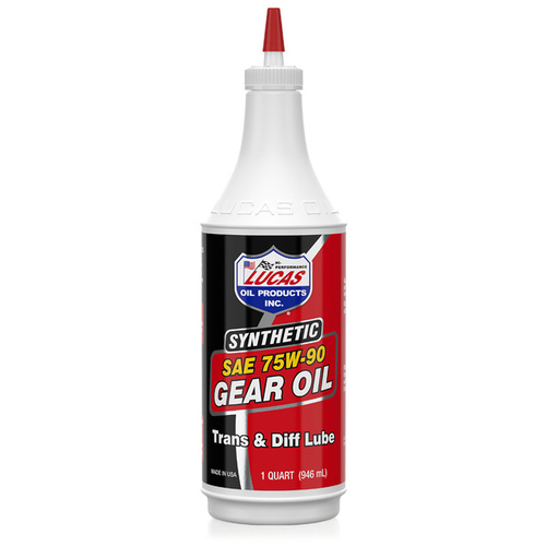 Lucas Oil Products 10047 Synthetic Gear Oil SAE 75W-90 Quart