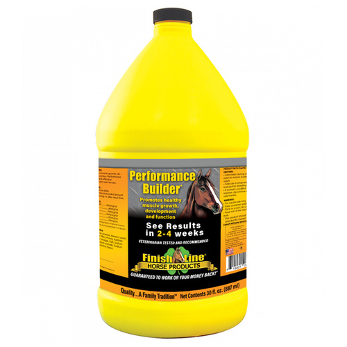 Finish Line Horse Products Inc 10028 Performance Builder Equine Supplement 1-Gallon