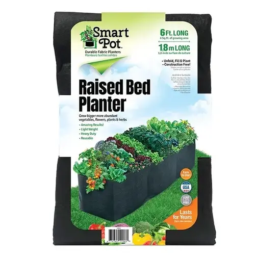 Smart Pot High Caliper Growing 12306 SMART POTS RAISED BED PLANTER 6 FT