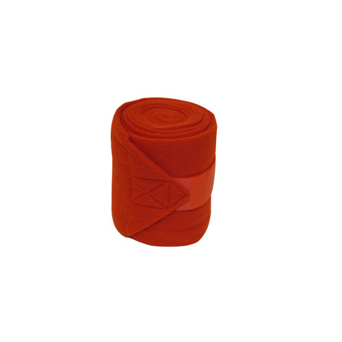 Partrade Trading Corp 710001 Polo Fleece Bandage 5" x 4' - Red