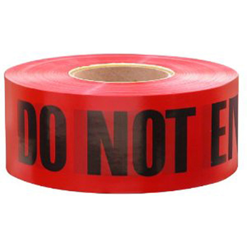 1000' x 3" DANGER DO NOT ENTER BARRICADE TAPE