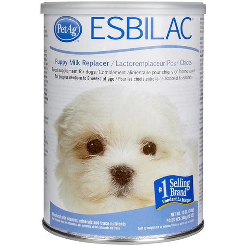 Pet Ag, Inc 99500 Esbilac Milk Replacement Powder for Dogs 12-oz