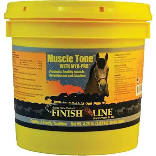 Finish Line Horse Products Inc 75042 Muscle Tone with MYO-PRO 4.25-lb Jar