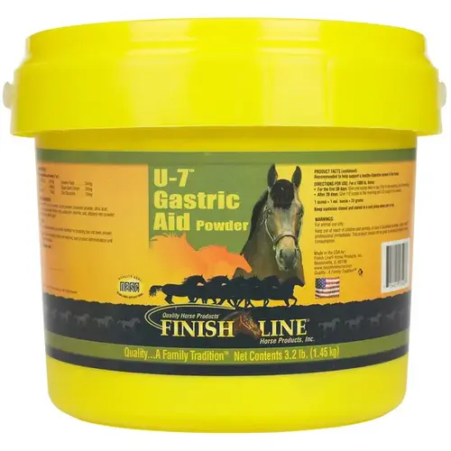 Finish Line Horse Products Inc 57003 Finish Line U-7 Gastric Aid Powder - 3.2 LB