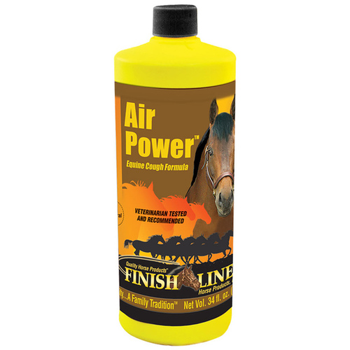 Finish Line Air Power For Coughs - 34 OZ