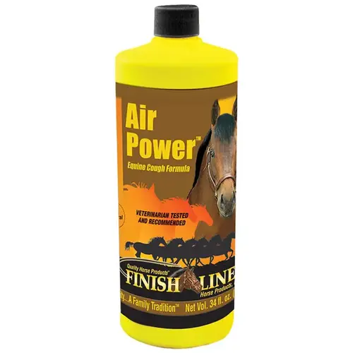 Finish Line Horse Products Inc 04034 Finish Line Air Power For Coughs - 34 OZ