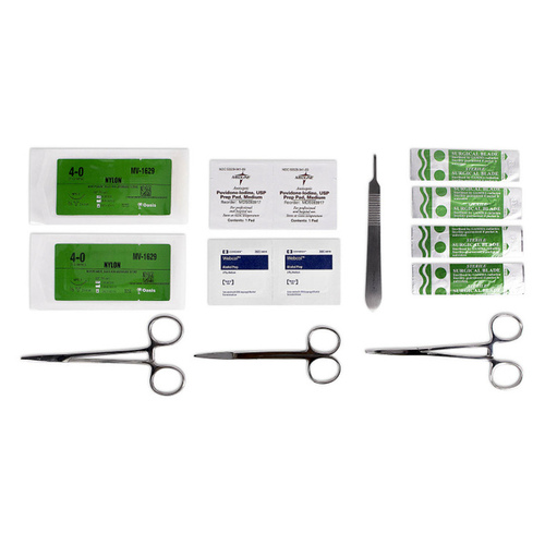 Med-Vet International BSS14 14-PC Basic Surgical Set