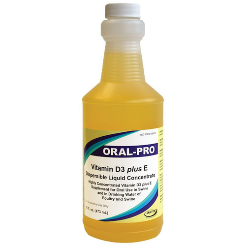 Oral-Pro Vitamin D3 plus E - 16 oz. Bottle