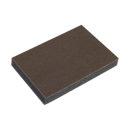 Foam Sanding Pad 1-Sided 220-Grit (Extra Fine) 3-7/8" x 2-3/4" x 1/2" - pack of 108