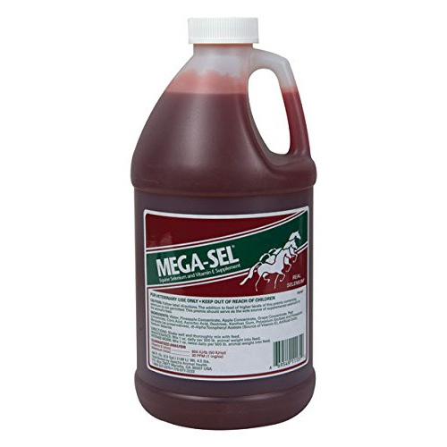 MEGA-SEL LIQUID FORMULA FOR HORSES - 64 OZ