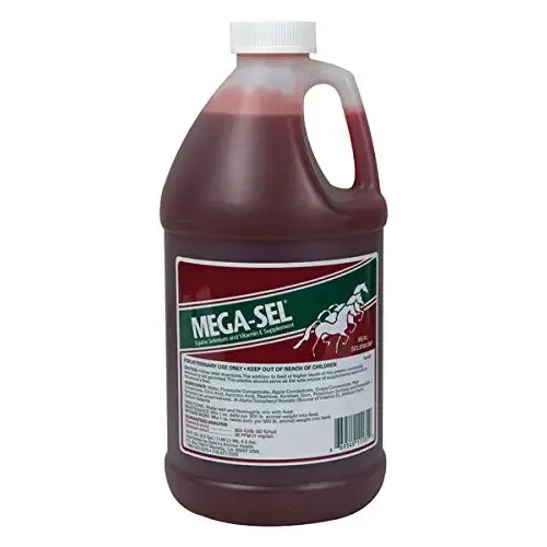 Mega-Sel 11131 MEGA-SEL LIQUID FORMULA FOR HORSES - 64 OZ