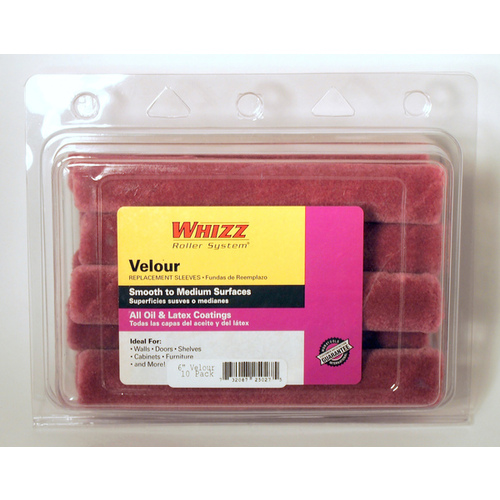 Whizz 25027 WHIZZ Velour Roller Cover 6"