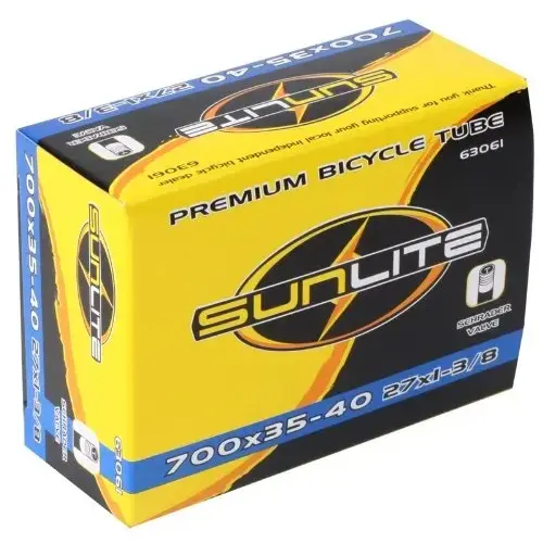 JB Importers, Inc 63061 Bicycle Tire Tube 700c x 35-40 (27" x 1-3/8") Schrader Valve