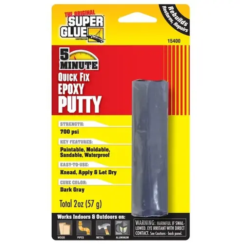 Super Glue Corp & Pro-Seal 37020435 Quick Fix Epoxy Putty Stick