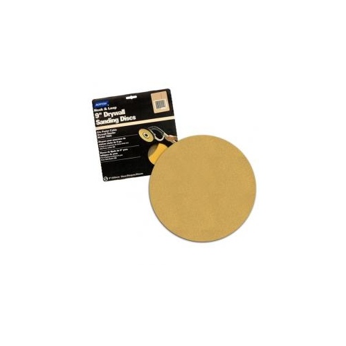 P100 Drywall Hook & Loop Sand Paper Discs - Med - 9" - pack of 15