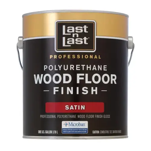 ABSOLUTE COATINGS GROUP 53101 Last n Last Professional Polyurethane Wood Floor Finish - Satin - Gallon