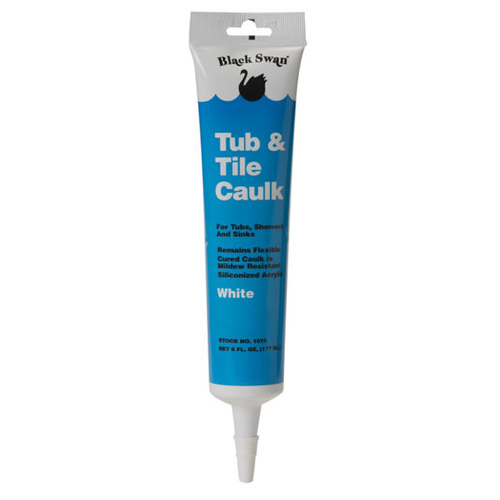 Tub & Tile Caulk - White 6-oz