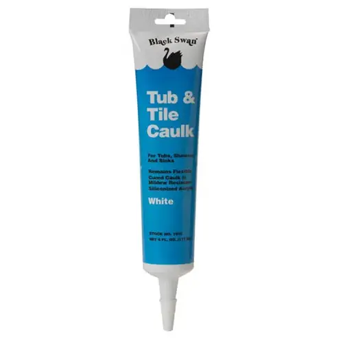 Tub & Tile Caulk - White 6-oz